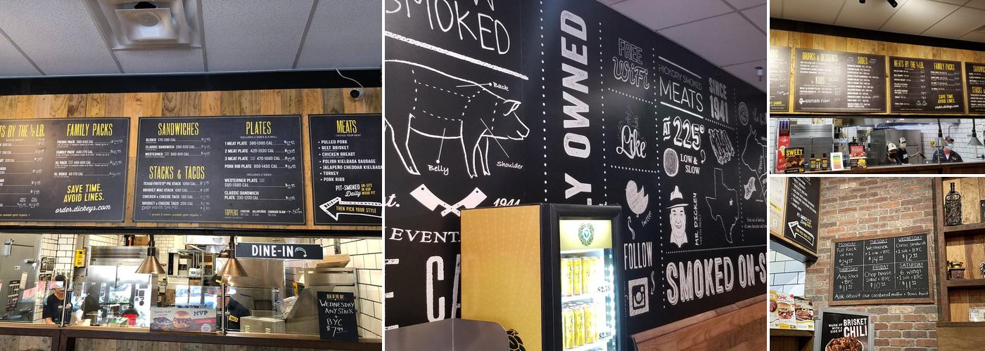 Dickey's Barbecue Pit Menu