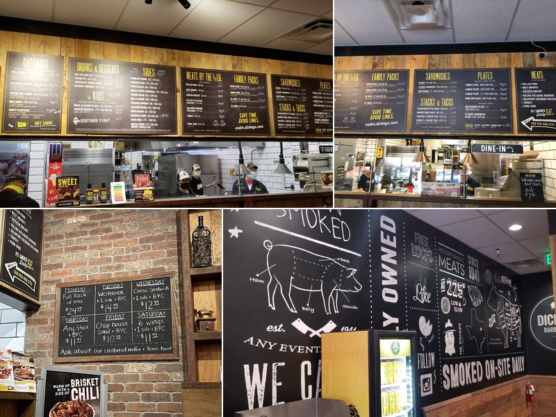 Dickey's Barbecue Pit Menu