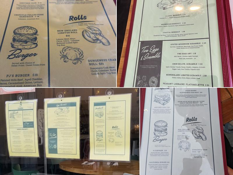 Plain Jane Menu