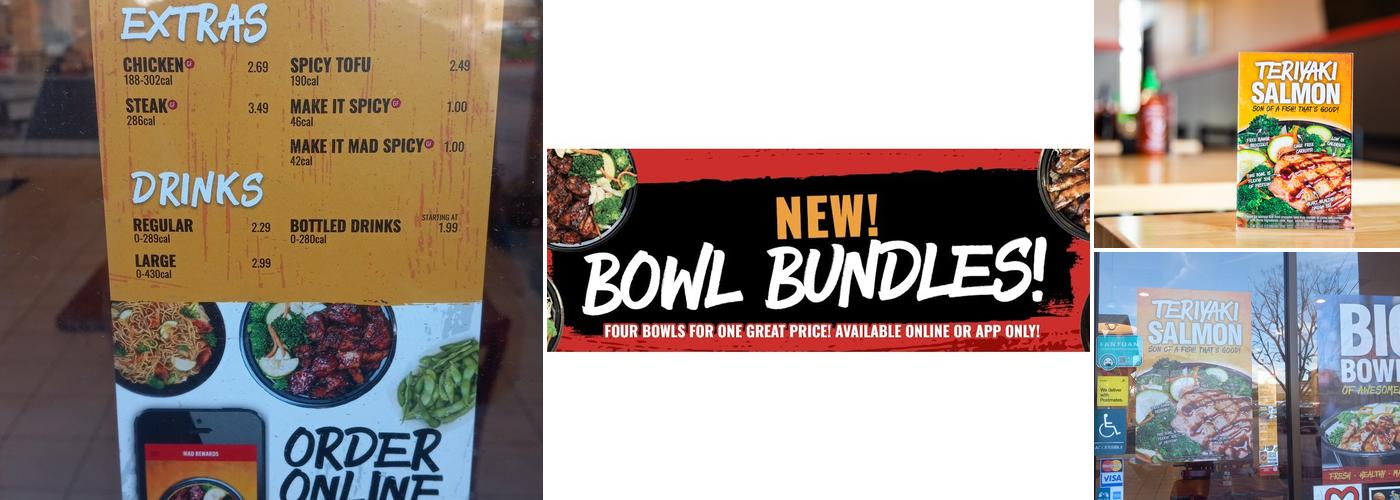 Teriyaki Madness Menu