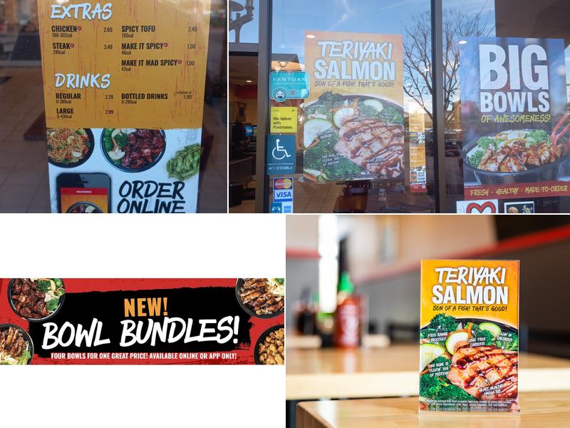 Teriyaki Madness Menu