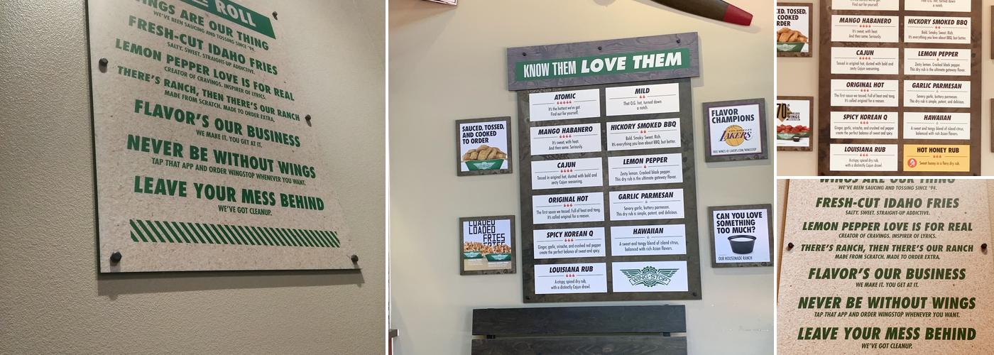 Wingstop Menu