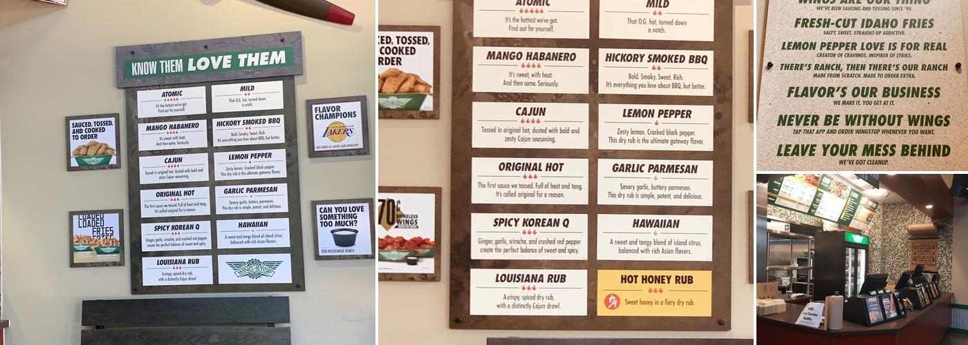 Wingstop Menu