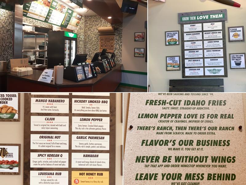 Wingstop Menu