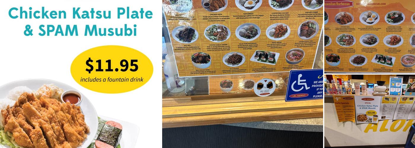 L&L Hawaiian Barbecue Menu