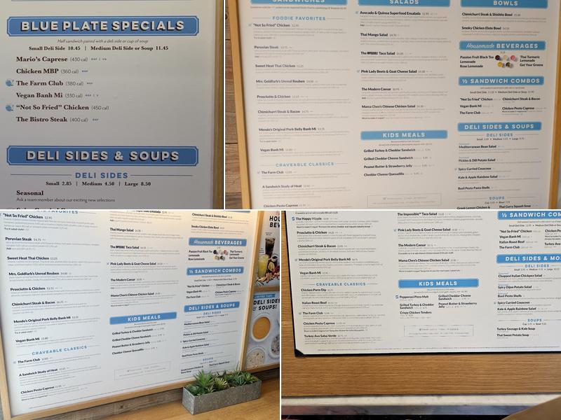 Mendocino Farms Menu