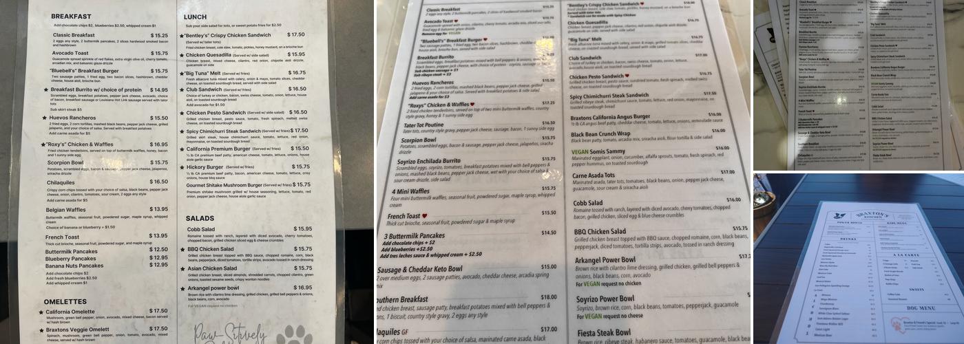 Braxton's Kitchen Menu