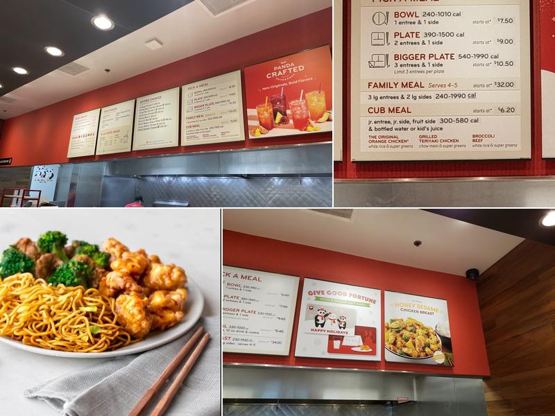Panda Express Menu