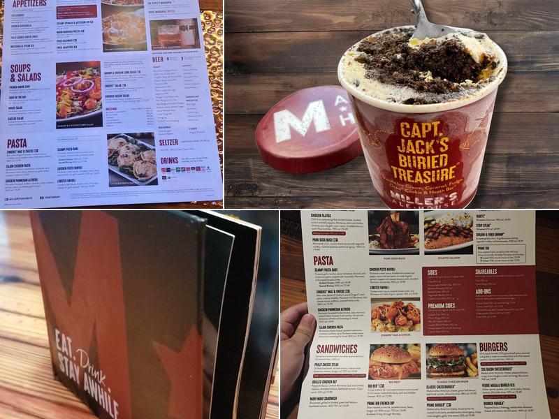 Miller's Ale House Menu