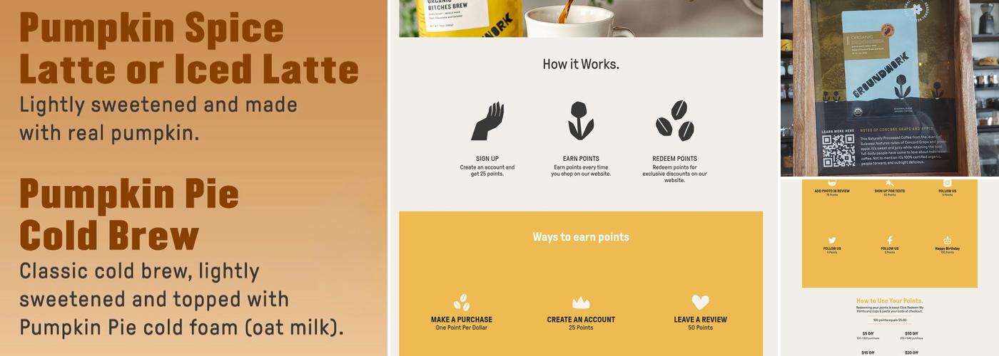 Groundwork Coffee Co. Menu