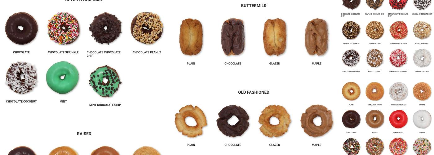SloDoCo Donuts Menu