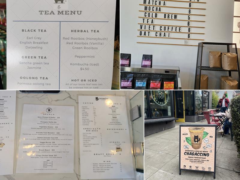 Cafenated Coffee Company Menu