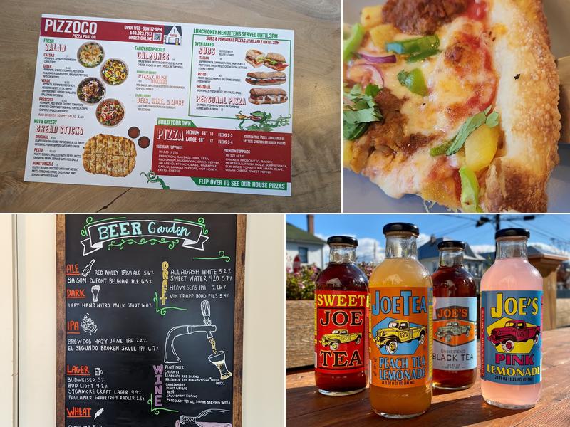 Pizzoco Pizza Parlor Menu