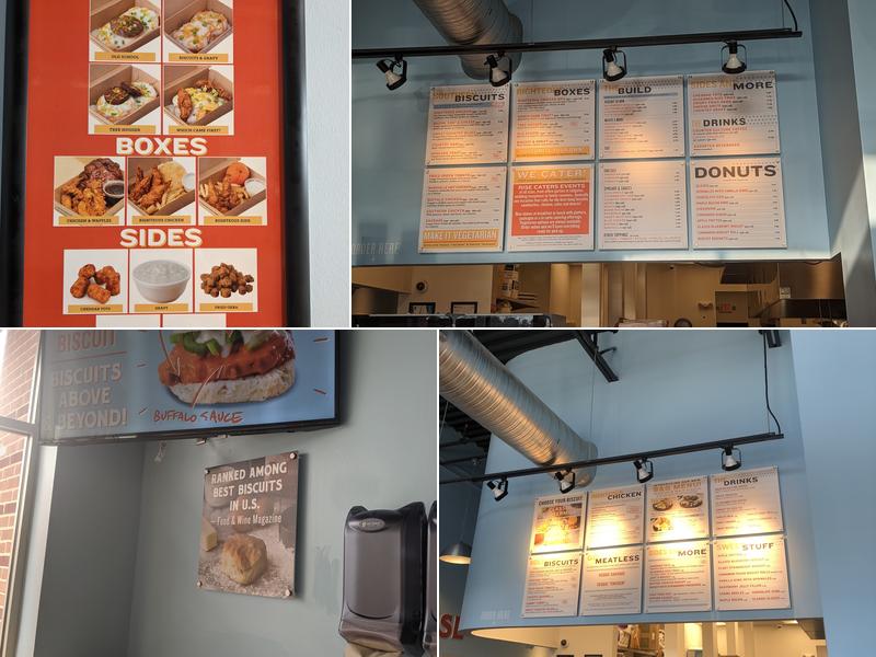 Rise Southern Biscuits & Righteous Chicken - Columbia Menu