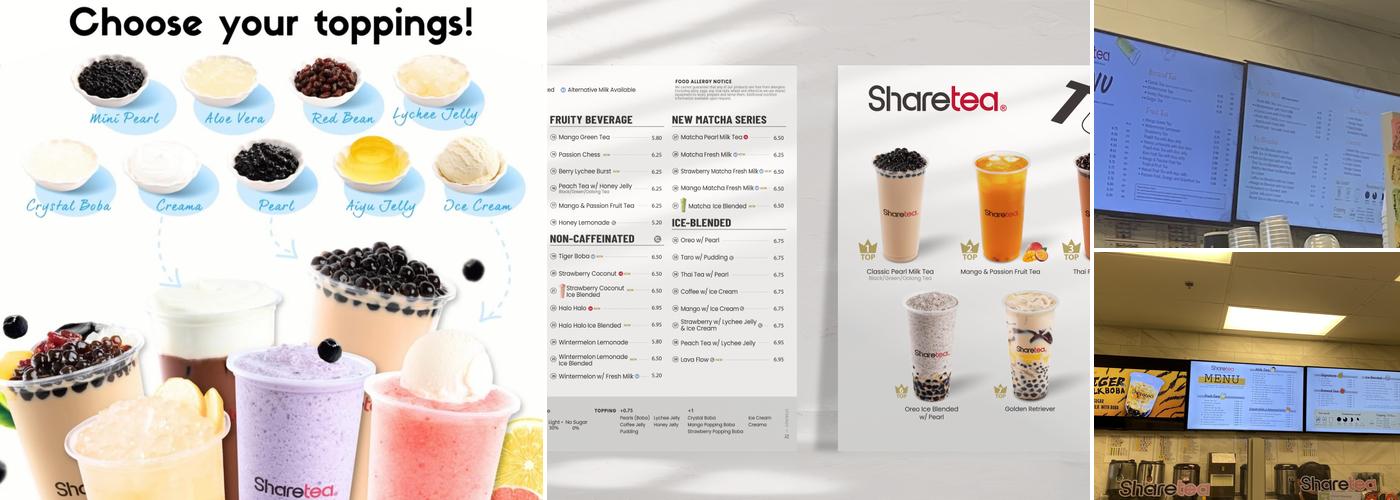 Sharetea Menu