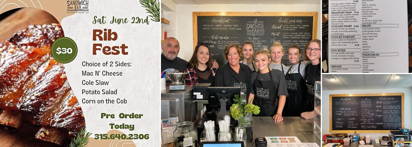 The Sandwich Bar Menu