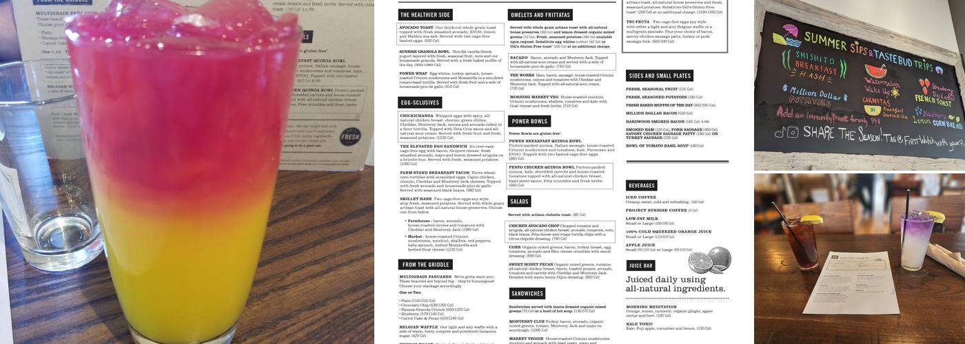 First Watch Menu