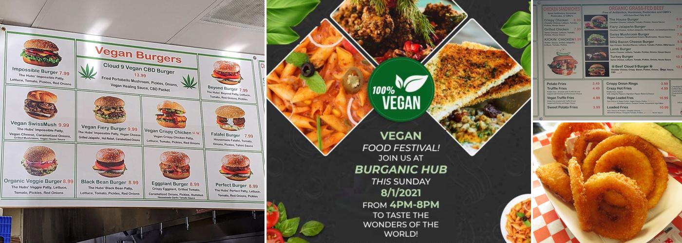Burganic Hub Menu