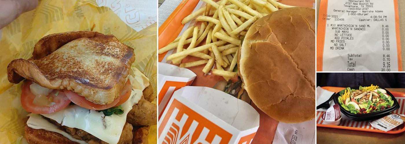 Whataburger Menu
