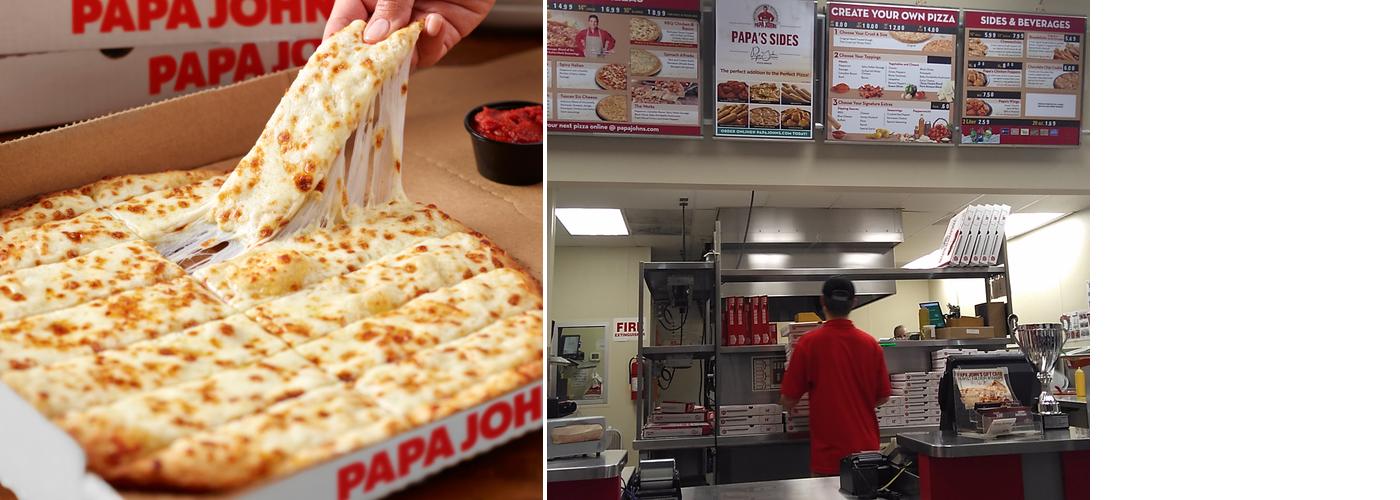 Papa Johns Pizza Menu