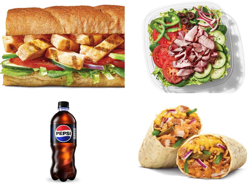 Subway Menu