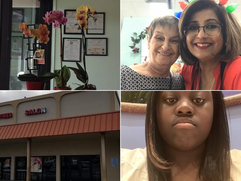 Balayage Hair and Nails