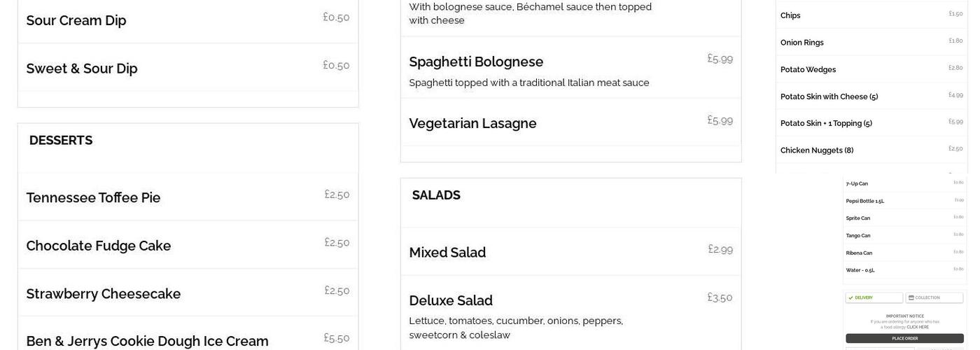 Pizza Plus Pizza South Norwood Menu