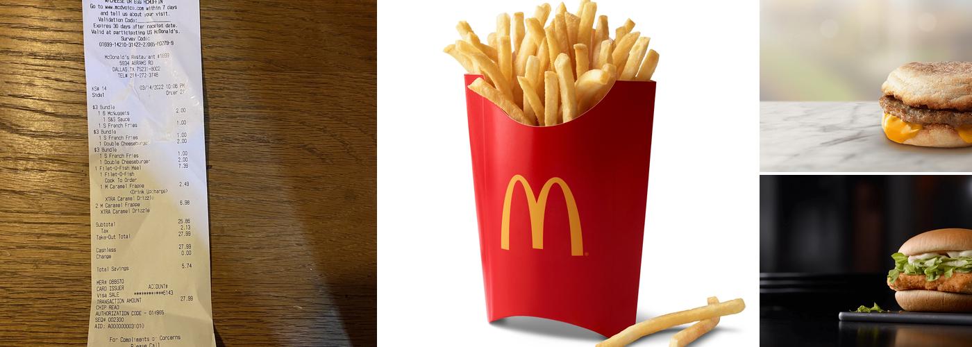 McDonald's Menu