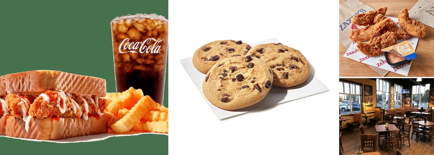 Zaxby's Chicken Fingers & Buffalo Wings Menu
