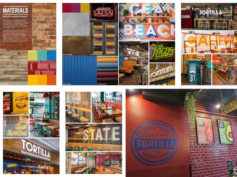 Tortilla Oxford Circus Menu