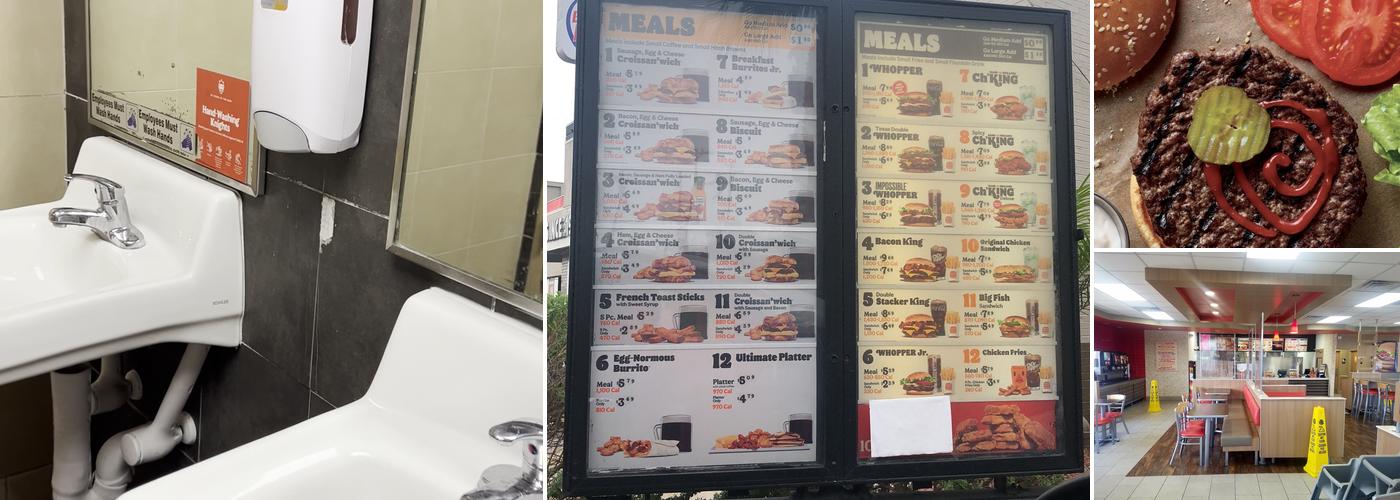 Burger King Menu