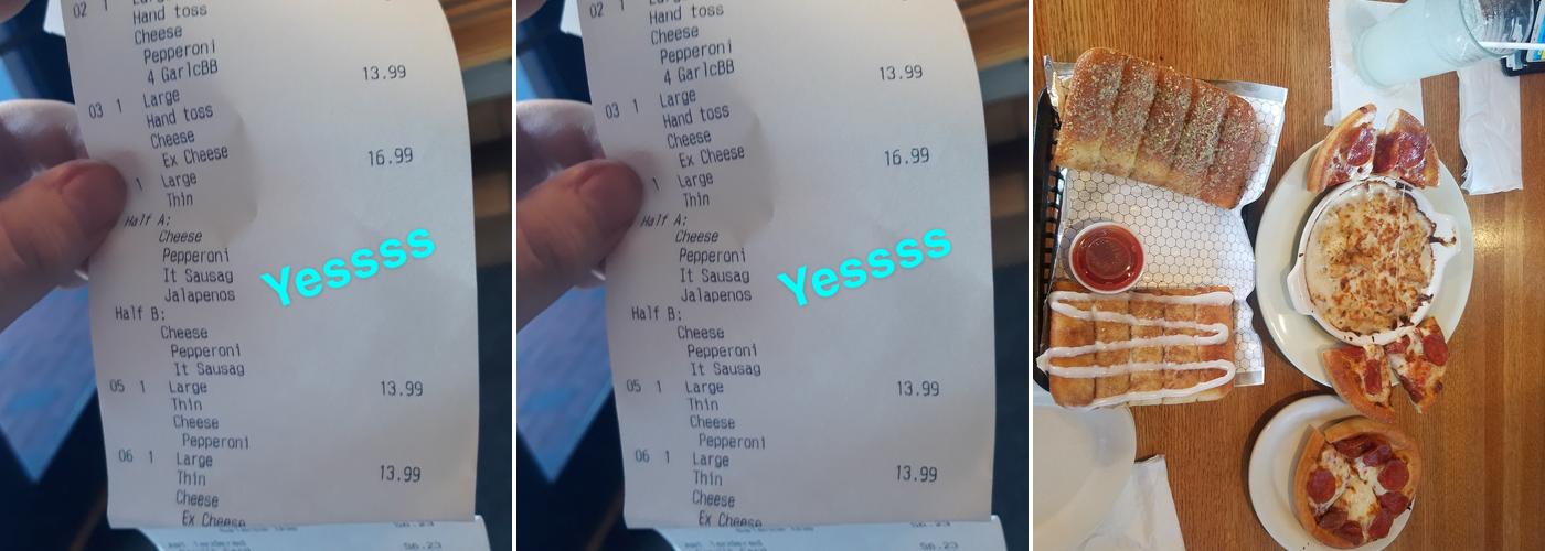 Pizza Hut Menu