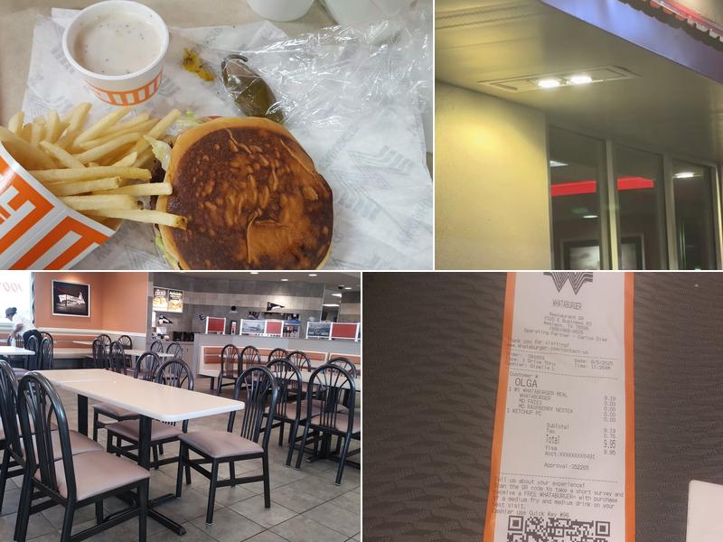 Whataburger Menu