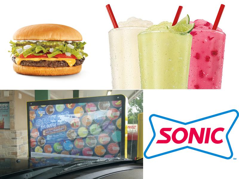 Sonic Drive-In Menu