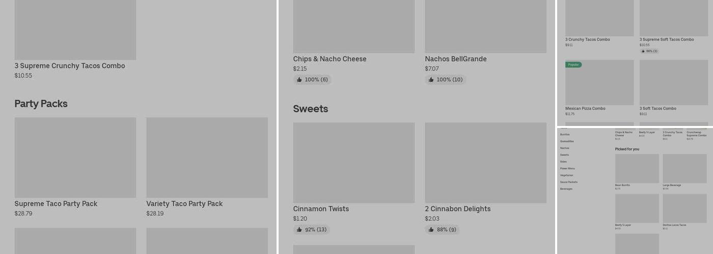 Taco Bell Menu