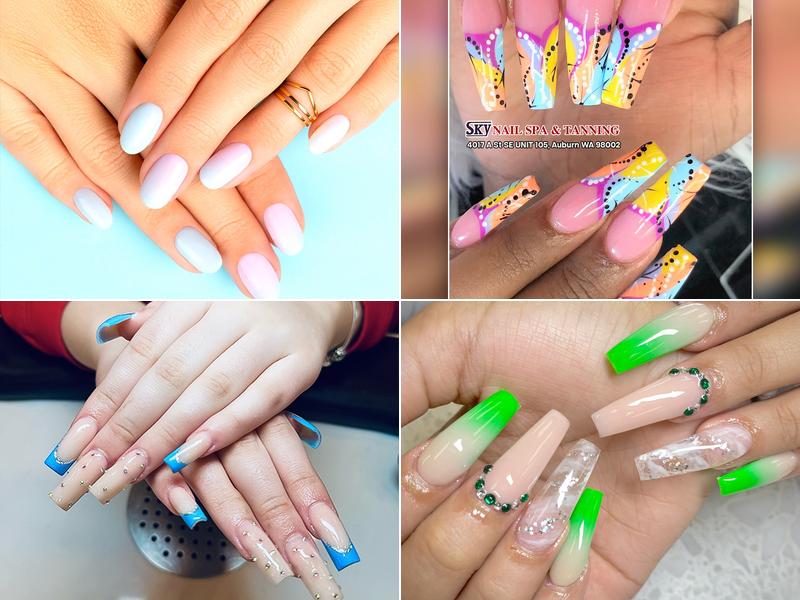 Sky Nail Spa and Tanning.