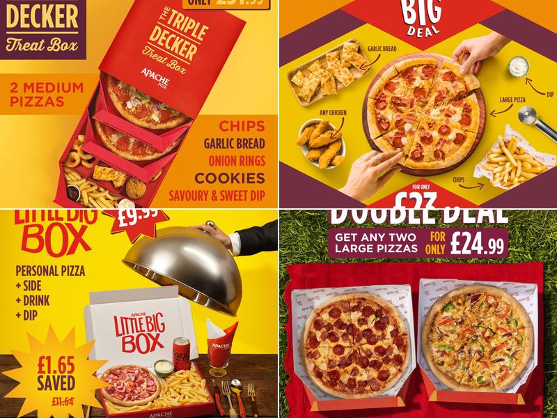 Apache Pizza & Peking Ballymena Menu