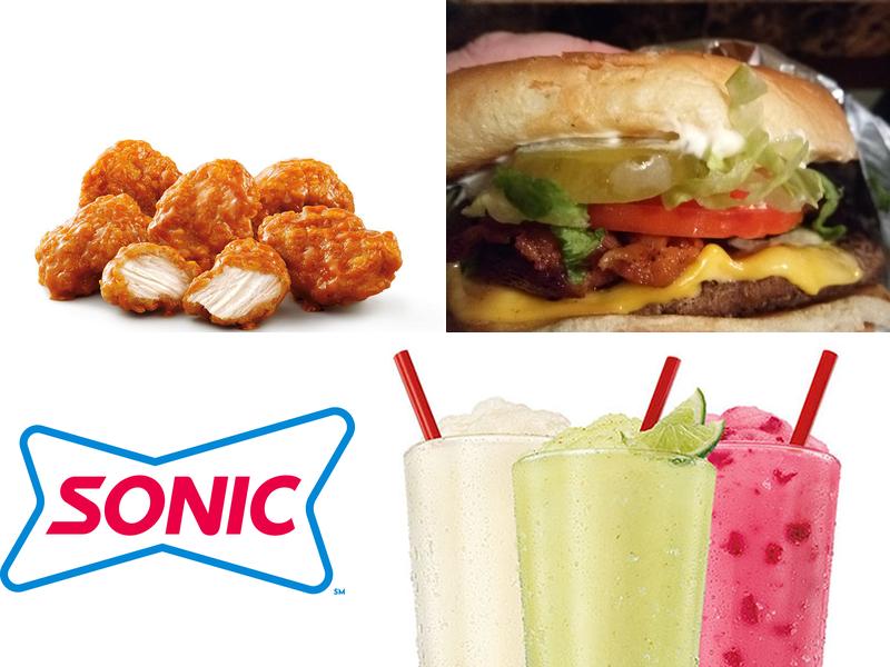 Sonic Drive-In Menu