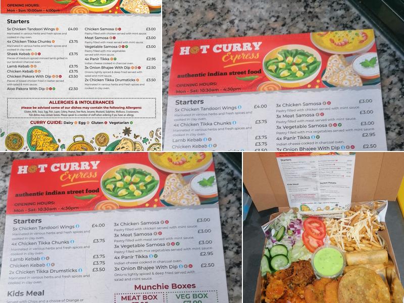 Hotcurryexpress Menu