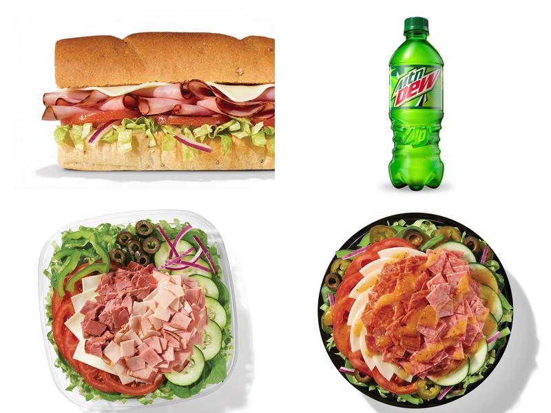 Subway Menu