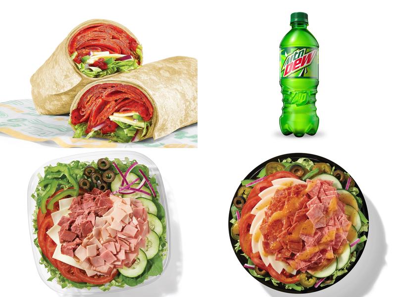 Subway Menu