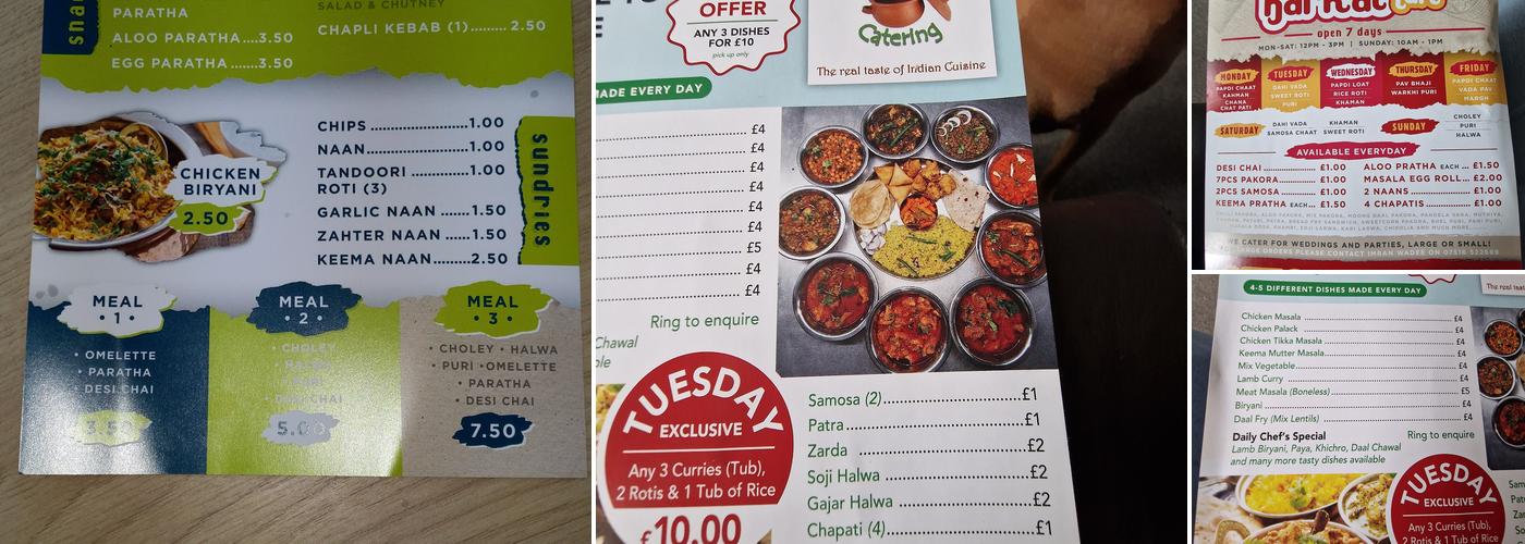 Barkat Catering Menu