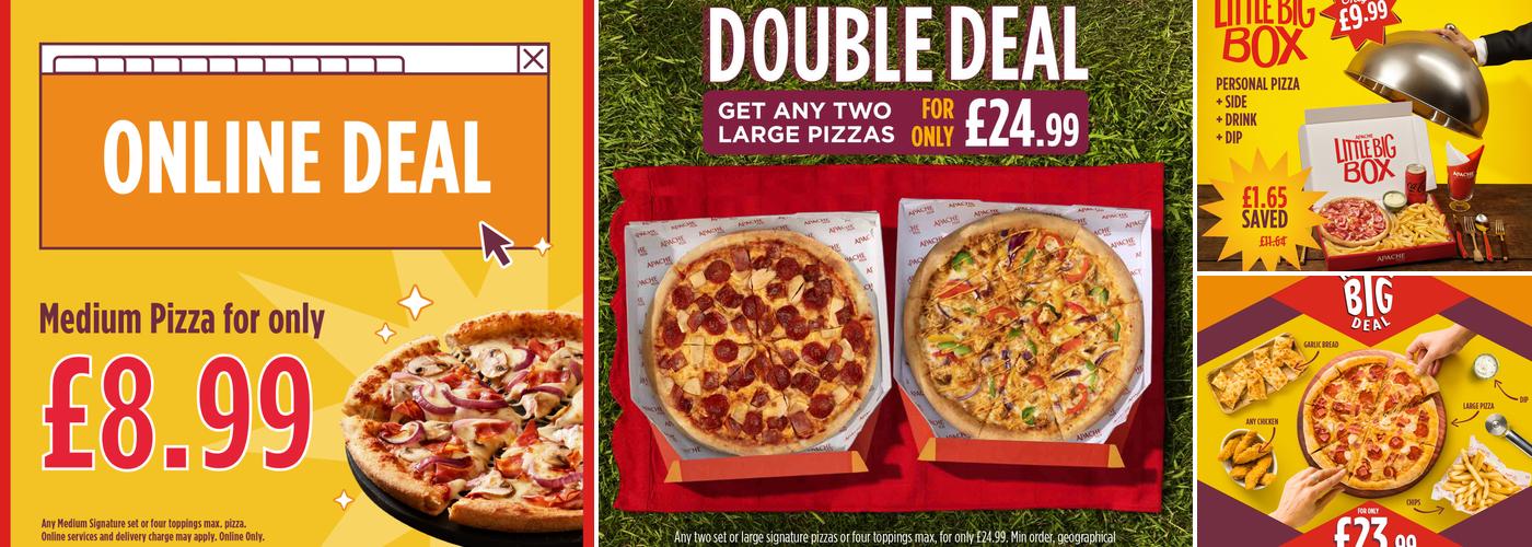 Apache Pizza Dublin Road | Belfast Pizza Menu
