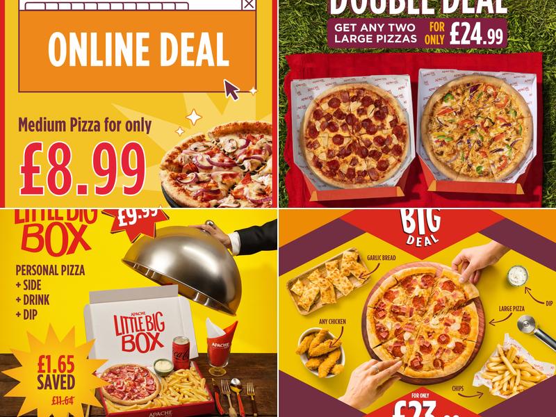 Apache Pizza Dublin Road | Belfast Pizza Menu
