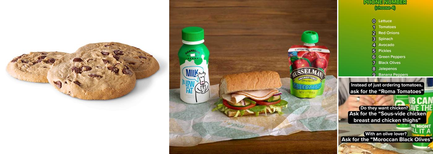Subway Menu
