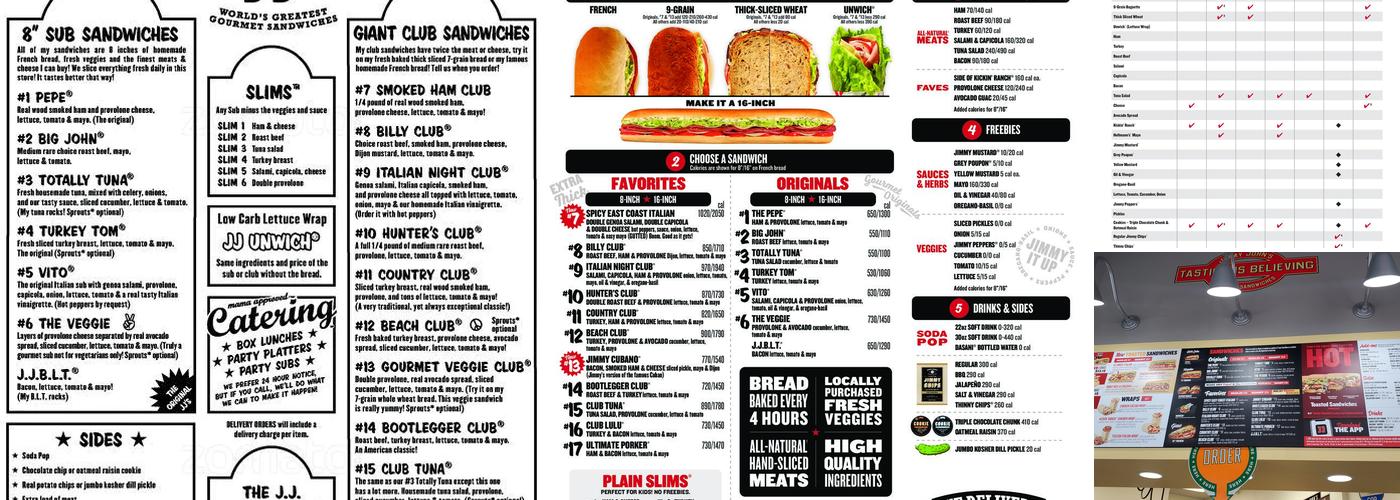 Jimmy John's Menu