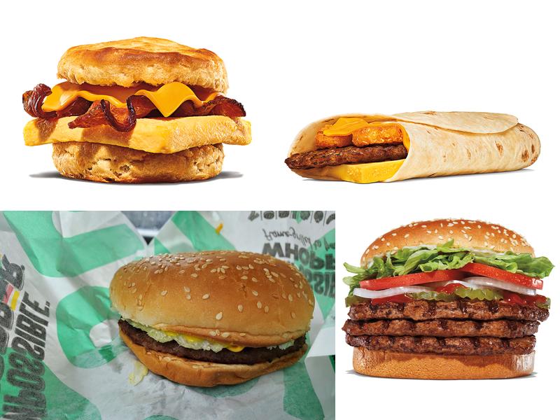 Burger King Menu