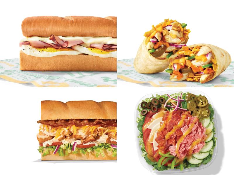Subway Menu