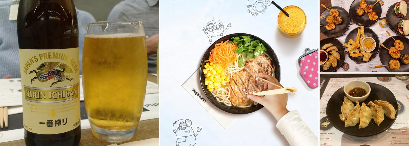 wagamama sheffield meadowhall Menu