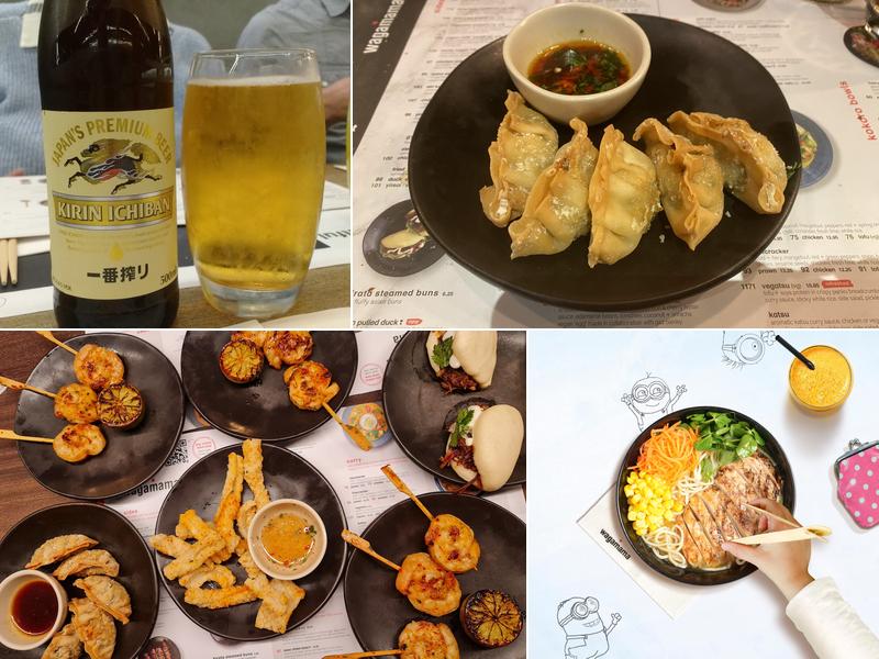 wagamama sheffield meadowhall Menu